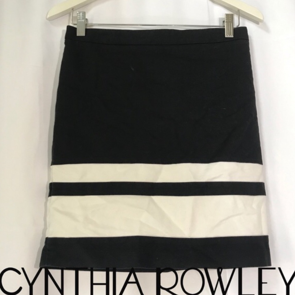 {Cynthia Rowley} Striped Skirt